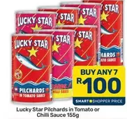 Lucky Star - Pilchards in Tomato or Chilli Sauce