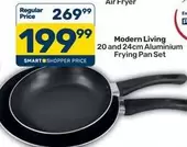 Pan - 20 and 24cm Aluminium Frying Set