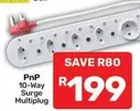 10-Way Surge Multiplug