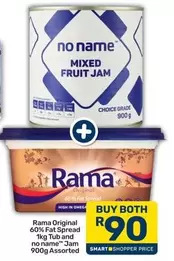 Rama - Mixed Fruit Jam and Original Fat Spread