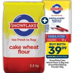 Snowflake - Cake Wheat Flour and Baking Powder
