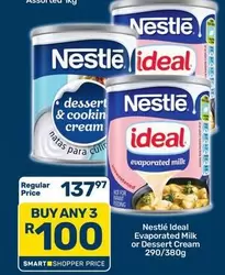 Nestlé - Ideal Evaporated Milk or Dessert Cream