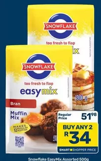 Snowflake - EasyMix Muffin Mix