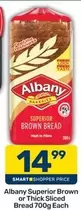 Albany - Superior Brown or Thick Sliced Bread