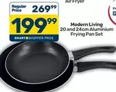 Pan - 20 and 24cm Aluminium Frying Set