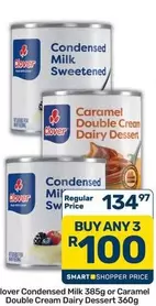 Clover - Condensed Milk Sweetened or Caramel Double Cream Dairy Dessert