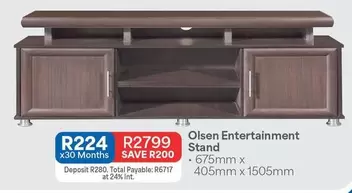 Total - Entertainment Stand