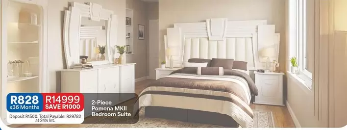 Total - 2-Piece Pomeroy MKII Bedroom Suite