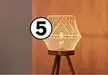 Inspire - Floor Lamp E27x1 Metal Matt White Wood C