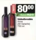 Unbelievable Wine