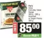 Fry's - Soya Everyday Value Range