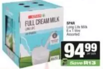 Spar - FULL CREAM MILK
