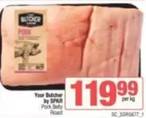 Spar - Pork Belly Roast