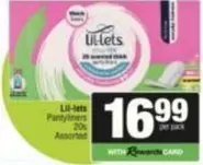 lil-lets - Pantyliners