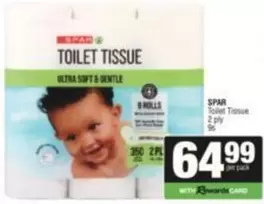 Spar - TOILET TISSUE 2 PLY