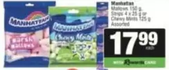 Manhattan - Marshmallows or Chewy Mints