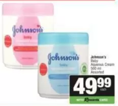 Johnson's - Baby Aqueous Cream