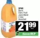 Spar - Burst Dairy Fruit Juice Blend
