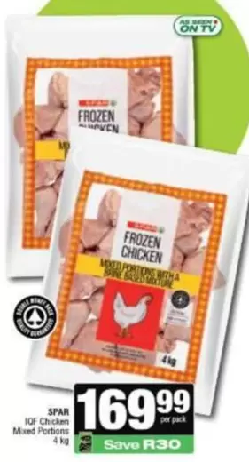 Spar - IGF Chicken Mixed Portions