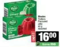 Rhodes - Trotters Flavoured Jelly