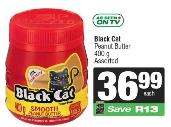 Black Cat - Peanut Butter