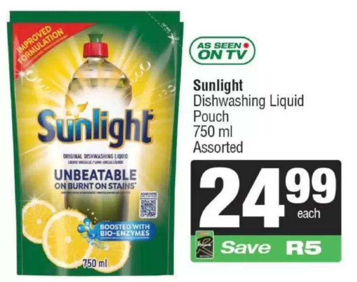 Sunlight - Dishwashing Liquid Pouch