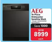 AEG - 14-Place Dishwasher Satellite Wash (850039973)