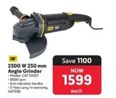 CAT - 2300 W 230 mm Angle Grinder DX351