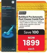 BullShark Pro Automatic Pool Cleaner Combi Pack (276521)