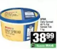 Spar - Daily Spread