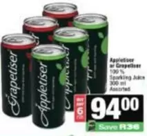Appletiser or Grapetiser