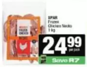 Spar - Frozen Chicken Necks