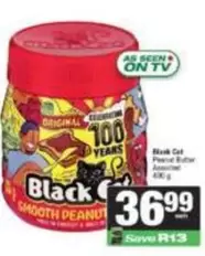Black Cat - Smooth Peanut Butter