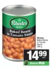 Rhodes - Baked Beans in Tomato Sauce