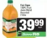 Fair Cape - 100% Fruit Juice Blend