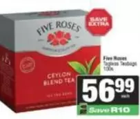 FIVE ROSES - Ceylon Blend Tea