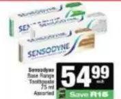 Sensodyne - Base Range Toothpaste