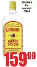 Gordon's - LONDON DRY GIN