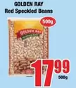 Golden Ray - Red Speckled Beans