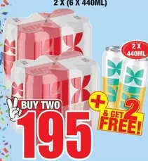 2 X (6 X 440ML)