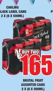 Carling - BLACK LABEL CANS