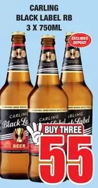 Carling - BLACK LABEL RB