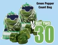 Green Pepper Count Bag