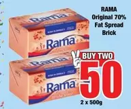 Rama - Original 70% Fat Spread Brick