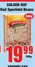 Golden Ray - Red Speckled Beans