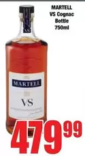 VS Cognac Bottle