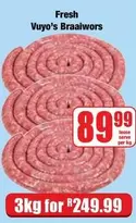 Vuyo's Braaiwors