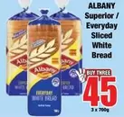 Albany - Superior / Everyday Sliced White Bread