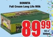 Bonnita - Full Cream Long Life Milk