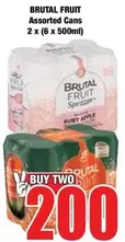Apple - Assorted Cans